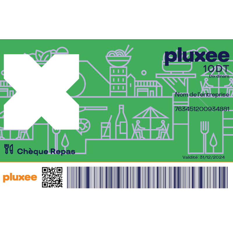 Chèque repas Pluxee Tunisie