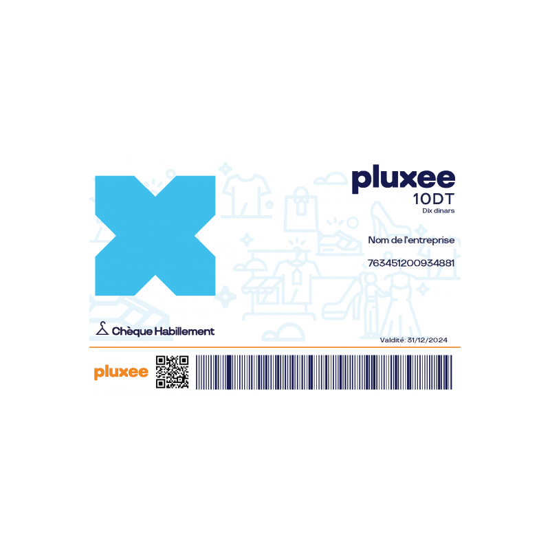 Chèque habillement Pluxee